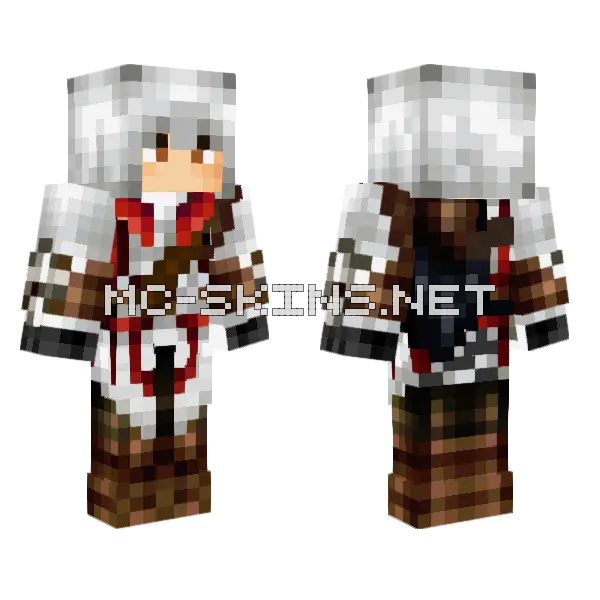 Xjosuegutt Assassin Creed Minecraft skin, front and back