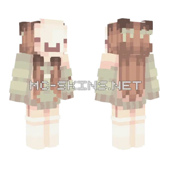 Xoainzoxo S Skin Minecraft skin, front and back