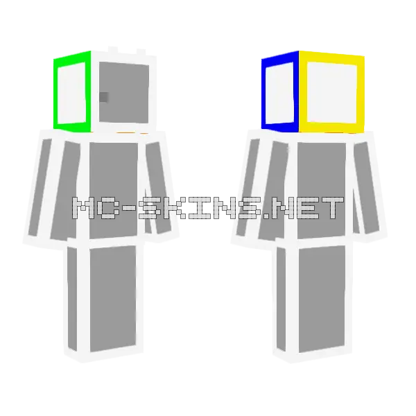 Xrtyvgu Minecraft skin, front and back