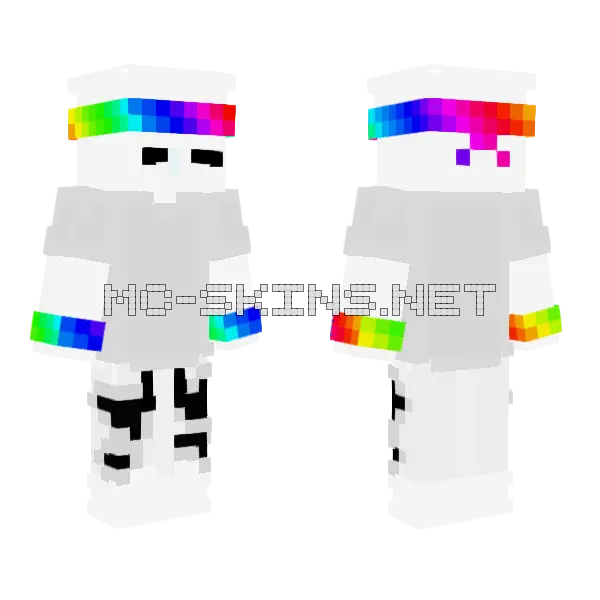 Xytuxutxd Minecraft skin, front and back