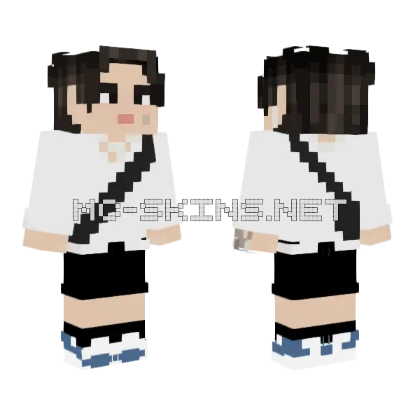 Yabujin Skin Minecraft skin, front and back