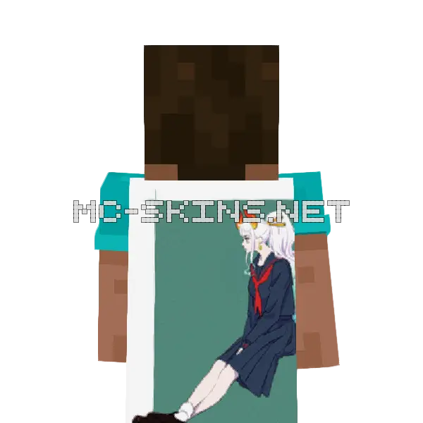 Yamato School Uniform cape, outside and lining