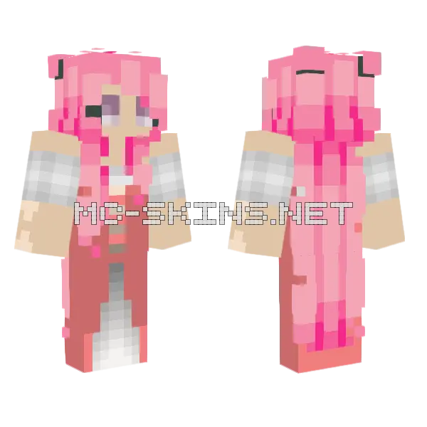 Yavanna Final Update Minecraft skin, front and back