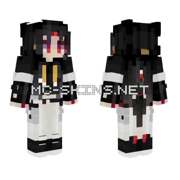Ye Shiyuan Second Form Minecraft skin, front and back