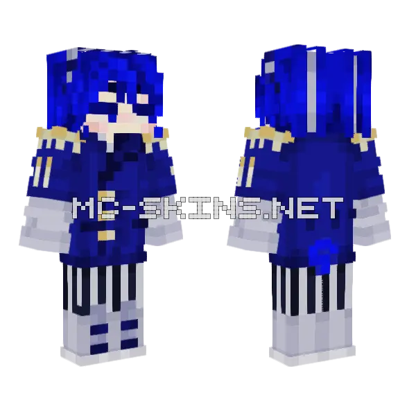 Yeah Boy Minecraft skin, front and back