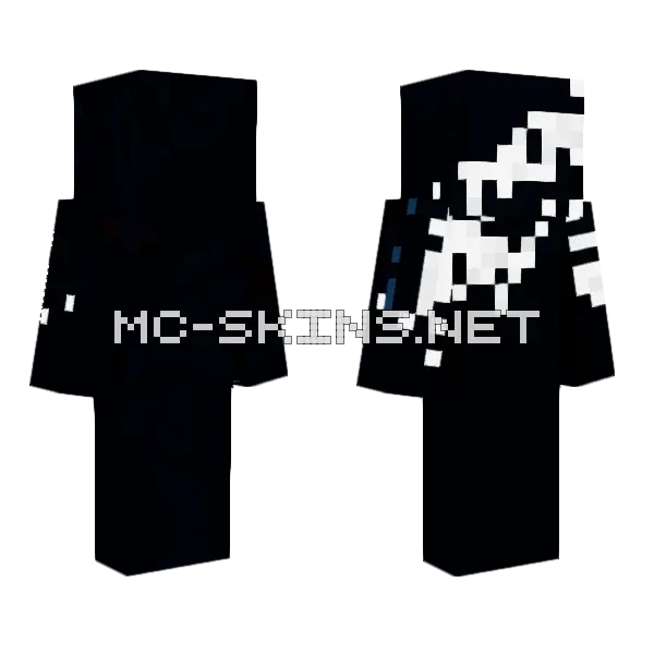 Yeet Minecraft skin, front and back