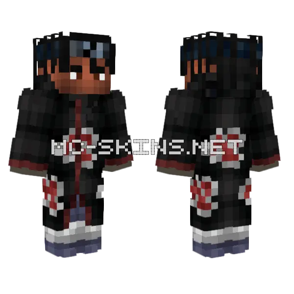 Yeffkatsuki Minecraft skin, front and back