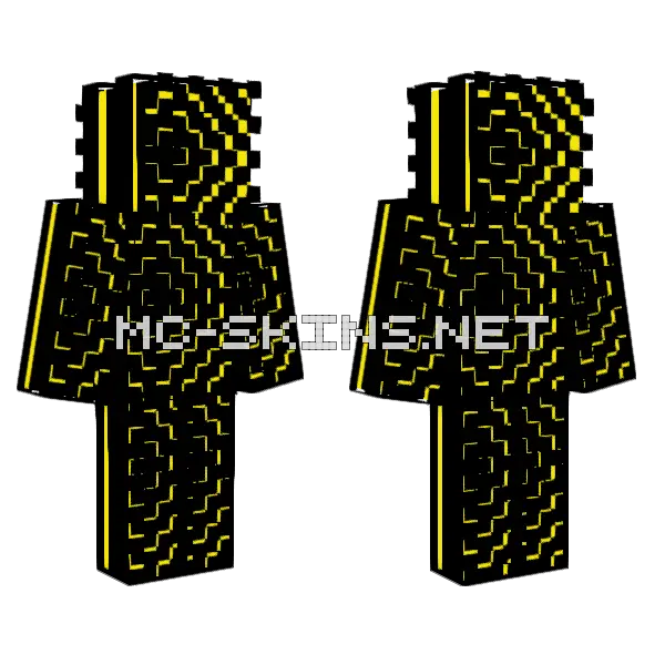 Yellow Checkered Outfit, front and back