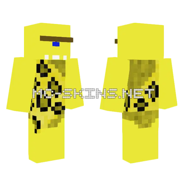 Yellow Creature, front and back