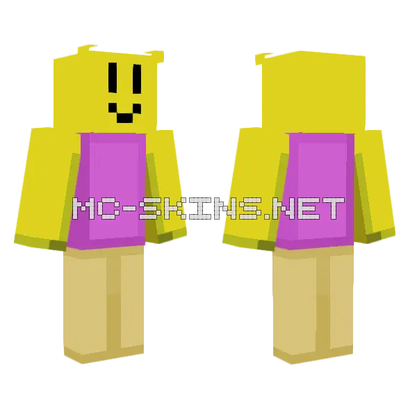 Yellow Crown King, front and back