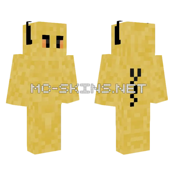 Yellow Demon, front and back