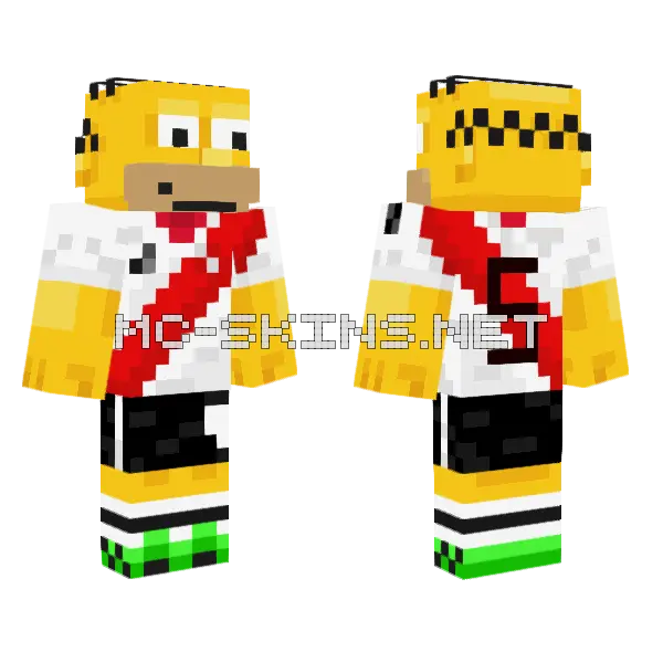 Yellow Dog Character, front and back