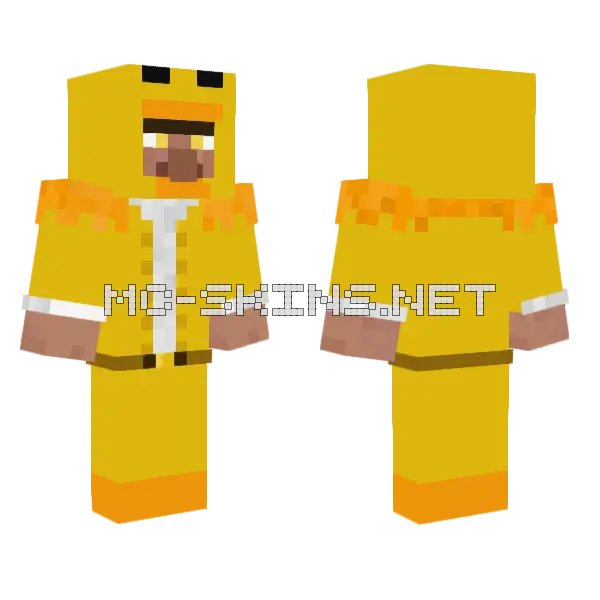 Yellow Duck Outfit, front and back