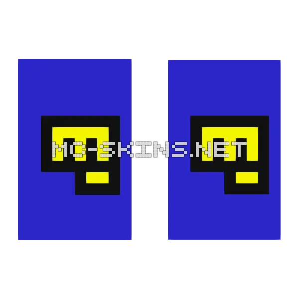 Yellow Fist On Blue cape, outside and lining