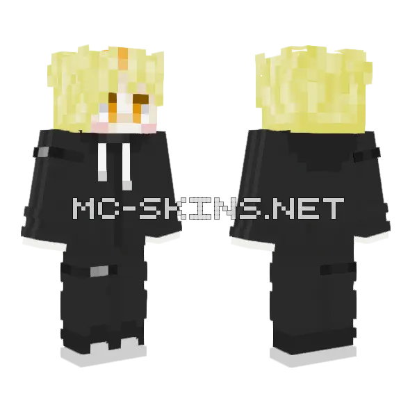 Yellow Haired Girl, front and back