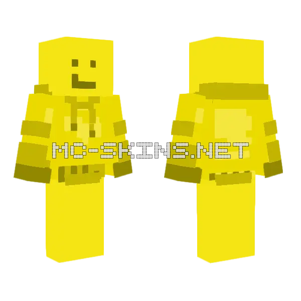 Yellow Smiley Face, front and back
