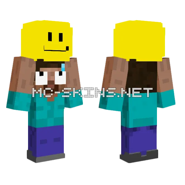 Yellow Smiley Hat, front and back