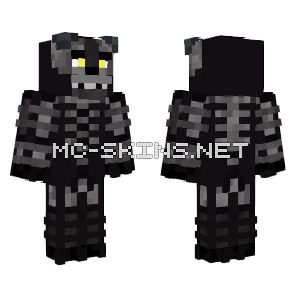 Yendo Monster Skin Minecraft skin, front and back