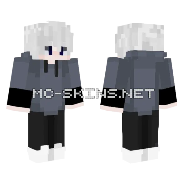 Yeni Skin Minecraft skin, front and back