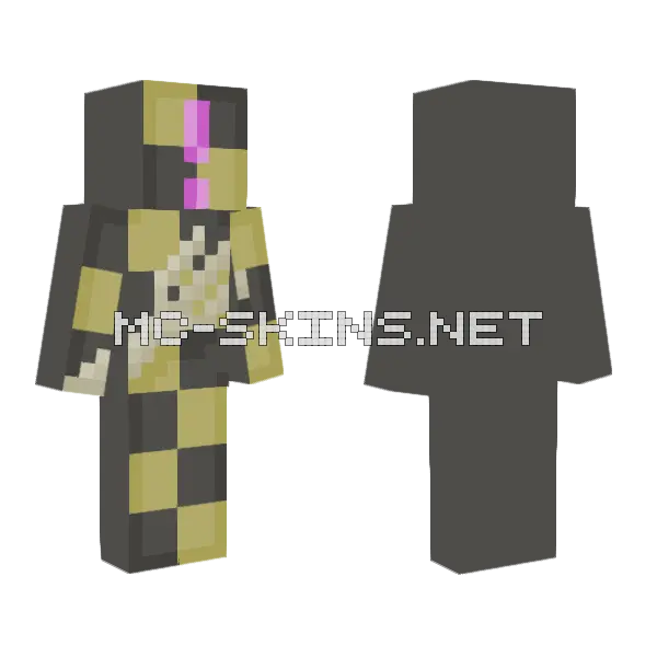Yet Another Announcement Skin Minecraft skin, front and back