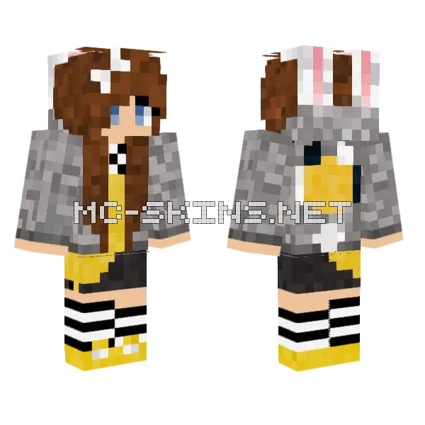 Yhs Sammie Updated Minecraft skin, front and back