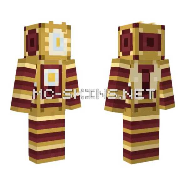 Yktrkytd Minecraft skin, front and back