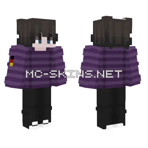 Yo Fear Minecraft skin, front and back