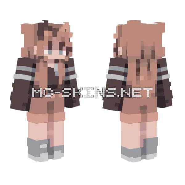 Yo Yooo Persona Minecraft skin, front and back