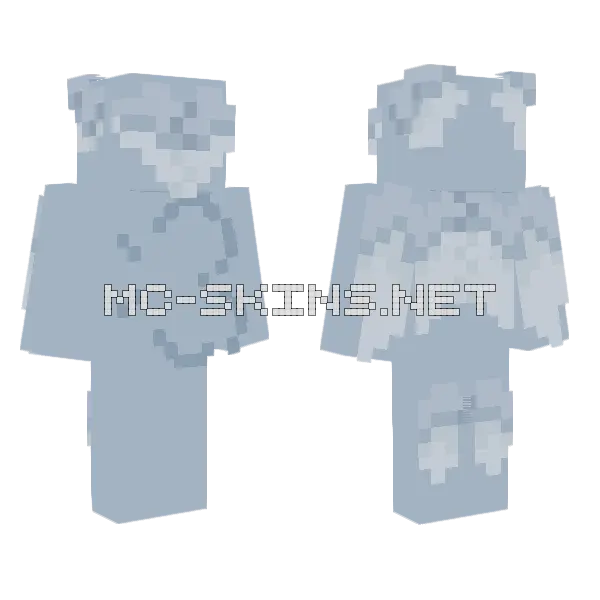 Yogip 2 0 Minecraft skin, front and back