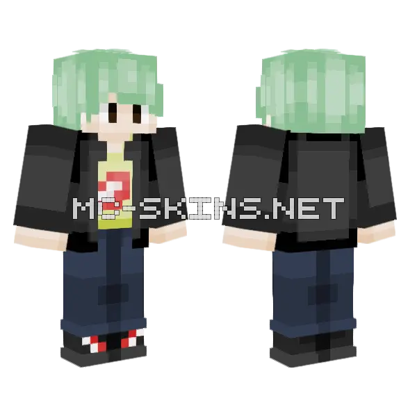 Yoongi HYYH Pt 2 Minecraft skin, front and back