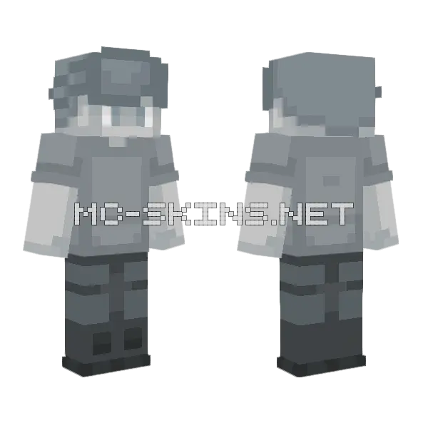 You Are What You Eat Minecraft skin, front and back