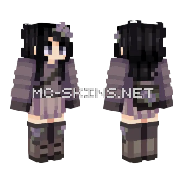 You Don't Know Me Minecraft skin, front and back