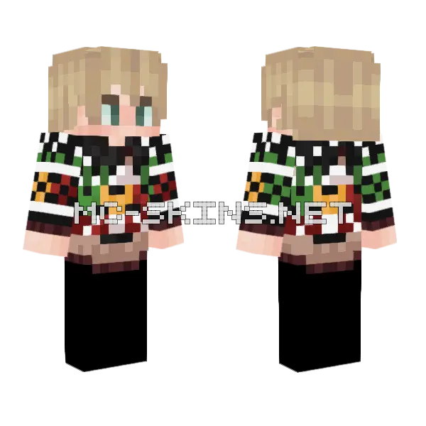 You Know Where This Is Going Minecraft skin, front and back