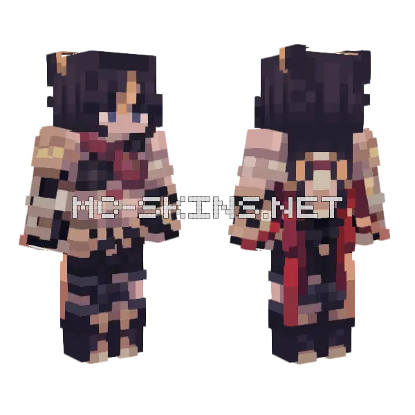 You Re Dead Meat Minecraft skin, front and back