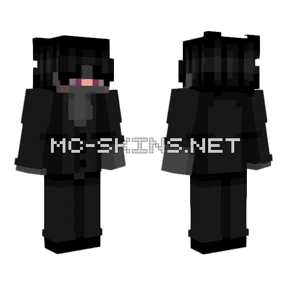 You Ready Suit Minecraft skin, front and back
