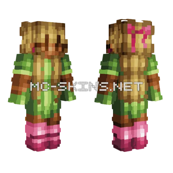 You Then Me Rce Minecraft skin, front and back