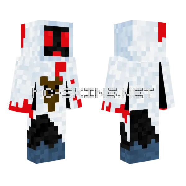 Young Soul Reaper Minecraft skin, front and back