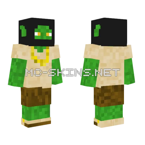 Younge G Minecraft skin, front and back