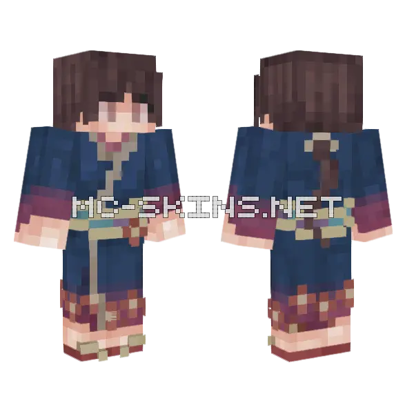Ythrgthyuujythgrhy Skin Minecraft skin, front and back
