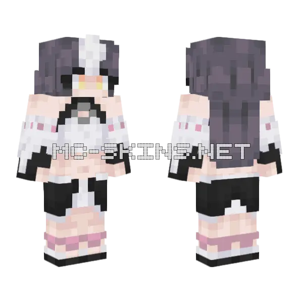 Yu Renjie Minecraft skin, front and back