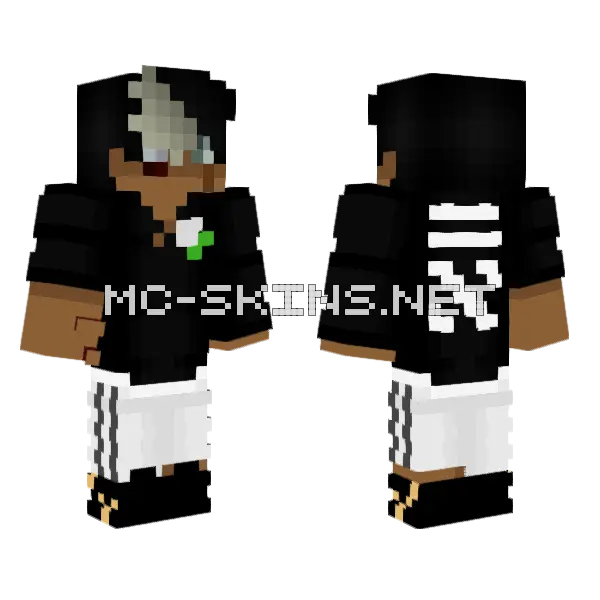 Yuh Okay Yea Minecraft skin, front and back
