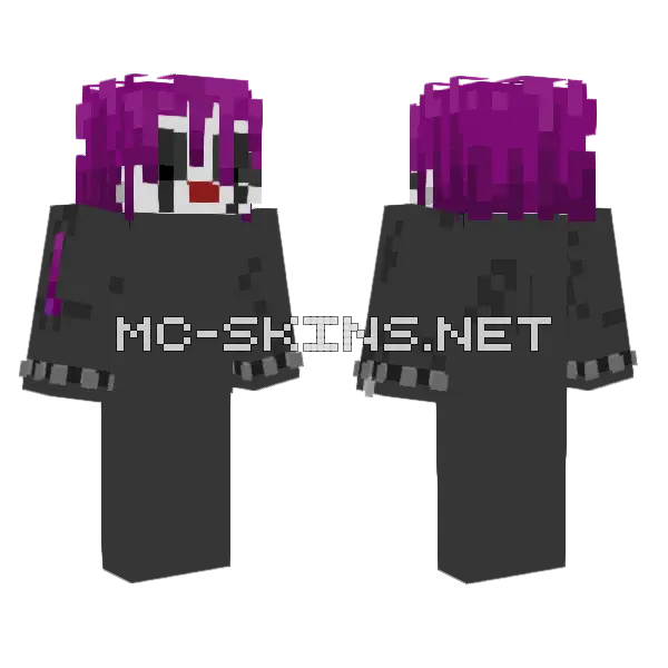Yur Minecraft skin, front and back