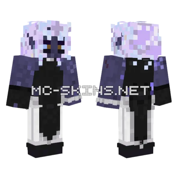 Yuric 2 Minecraft skin, front and back