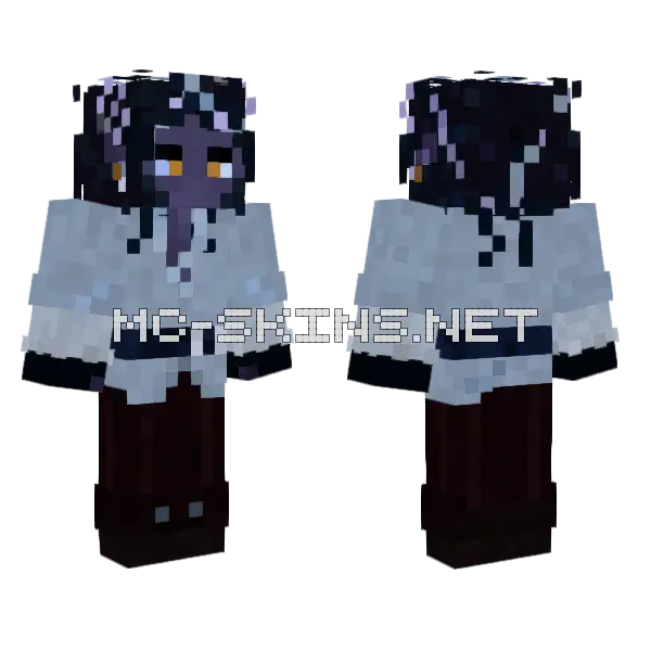 Yurickazul Minecraft skin, front and back