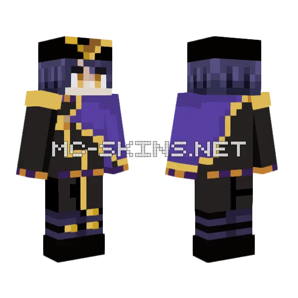 Yutao Minecraft skin, front and back