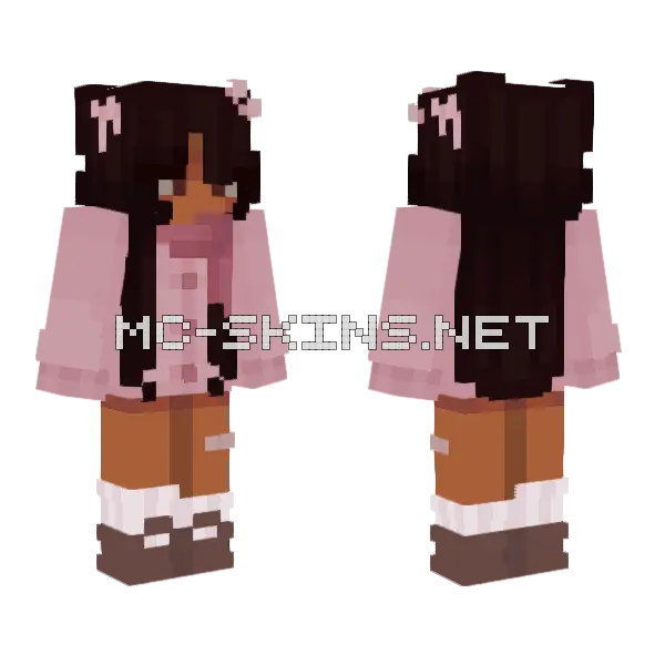 Yvette Pink Outfit, front and back