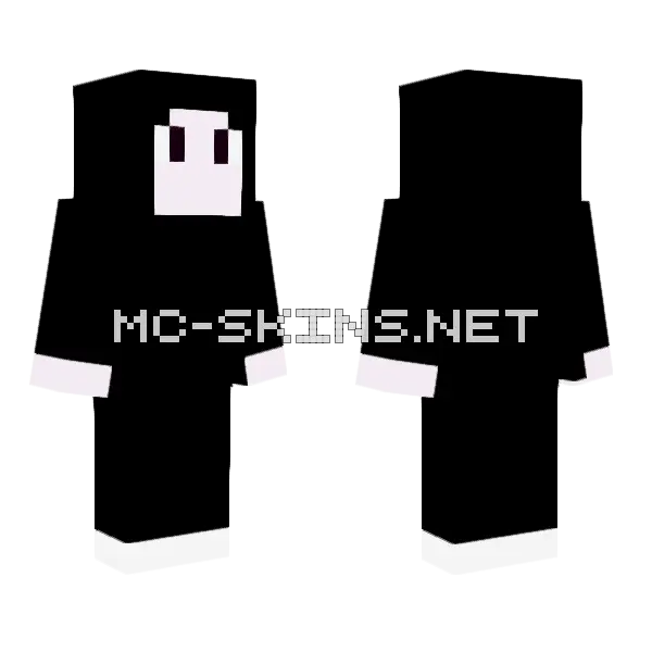 Zack Minecraft skin, front and back