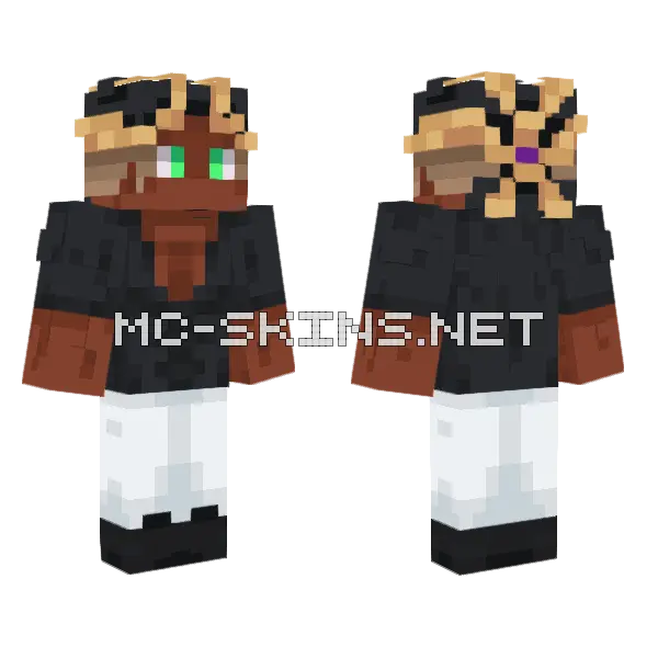 Zane Himejima Minecraft skin, front and back