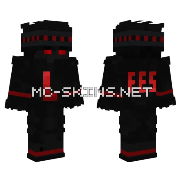 Zdarksorcerer Minecraft skin, front and back