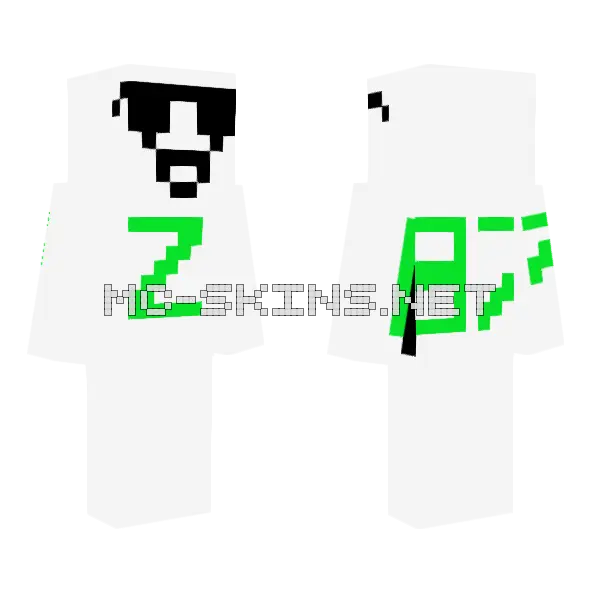 Zebes Shades, front and back